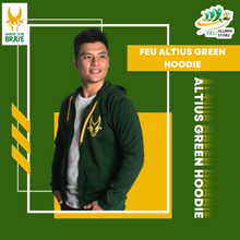 Load image into Gallery viewer, FEU Altius Green Hoodie