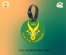 Load image into Gallery viewer, FEU Rubber Bag Tag